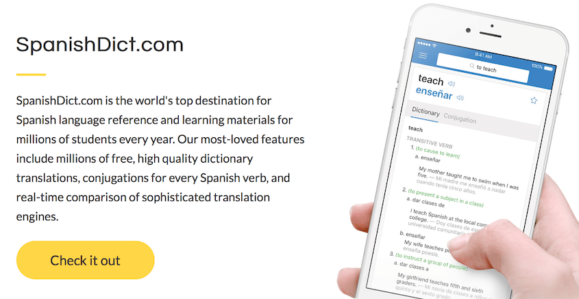 SpanishDict, une mine d’or…
