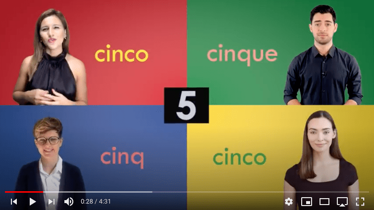 Language versus language