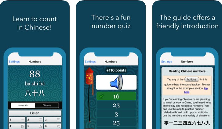 Explosez vos chiffres! En&nbsp;chinois.
