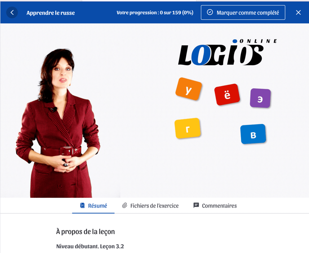 Logios, cours de russe ou&nbsp;d&rsquo;anglais